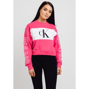 Calvin Klein dámská růžová mikina - XS (VGY)